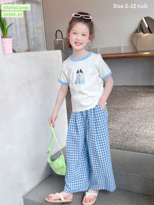 Set qdtn caro xanh mèo 13-40kg